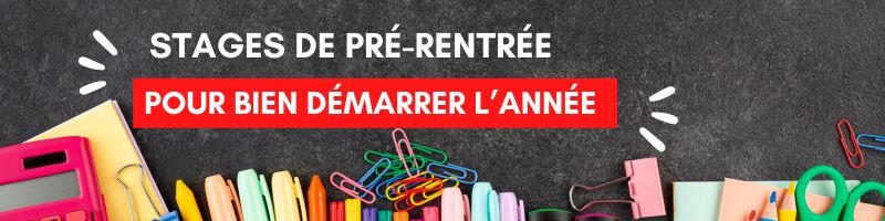 stages de pré-rentrée- abc cours particuliers
